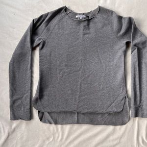 Helmut Lang grey lightweight sweatshirt